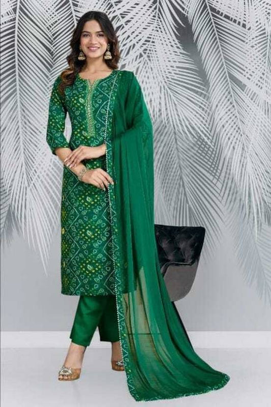 Embroidered Kurta, Salwar & Dupatta Set | Delivery: 10 to 12 business days | Limited stocks available
