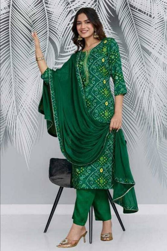 Embroidered Kurta, Salwar & Dupatta Set | Delivery: 10 to 12 business days | Limited stocks available
