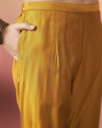Women Viscose Rayon Kurta Pant Dupatta Set-KYAMSTORE