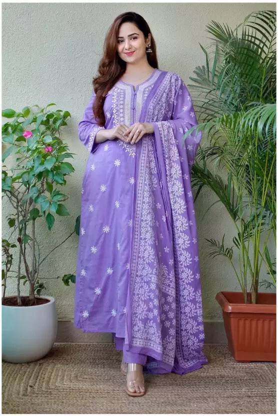 Women Viscose Rayon Kurta Pant Dupatta Set | Delivery: 7 to 10 business days | Limited stocks available | Hurry before Sold Out