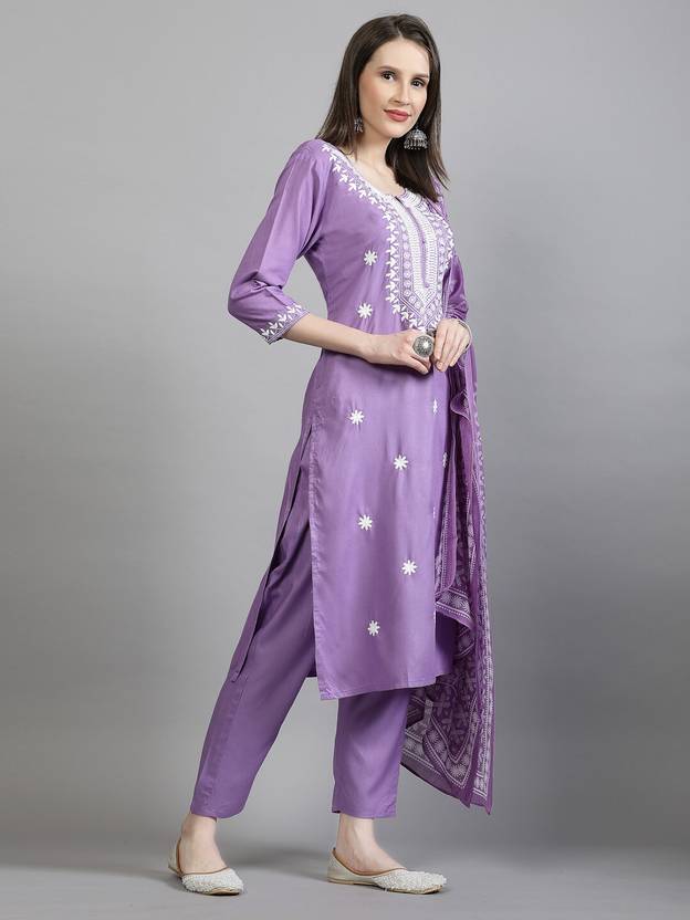 Women Viscose Rayon Kurta Pant Dupatta Set | Delivery: 7 to 10 business days | Limited stocks available | Hurry before Sold Out