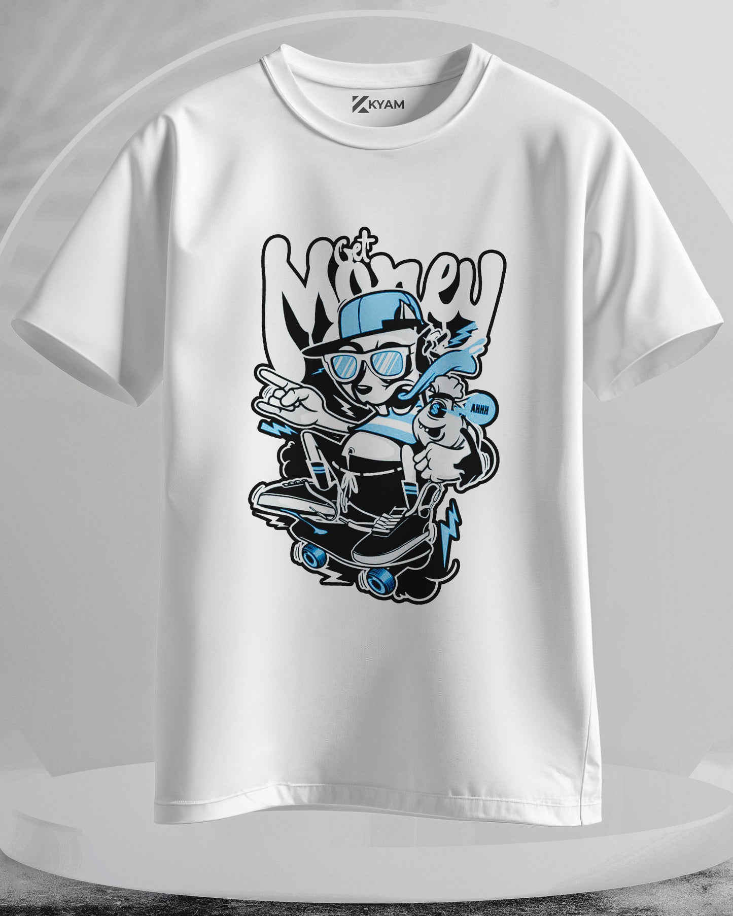Get Money - Men Stylish Printed T-Shirts – (Regular)