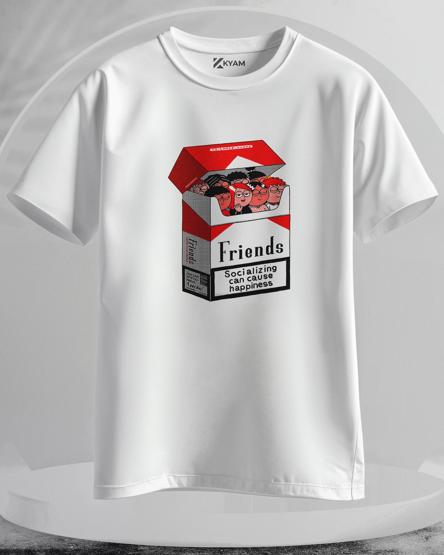 Friends - Men Stylish Printed T-Shirts – (Regular)