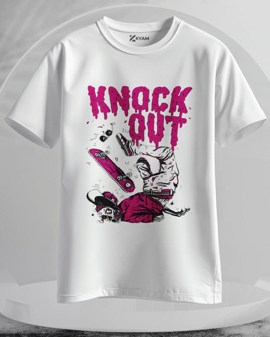 Knock Out! - Men Stylish Printed T-Shirts – (Regular)
