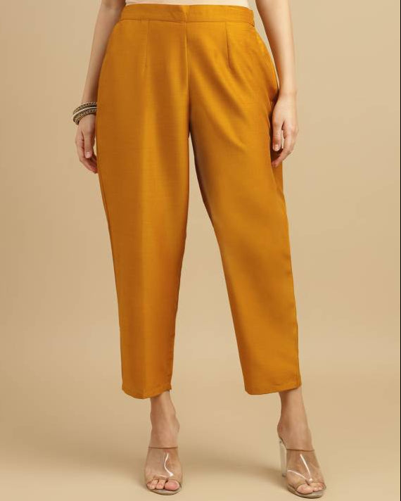 Women Silk Blend Kurta Pant Dupatta Set-KYAMSTORE