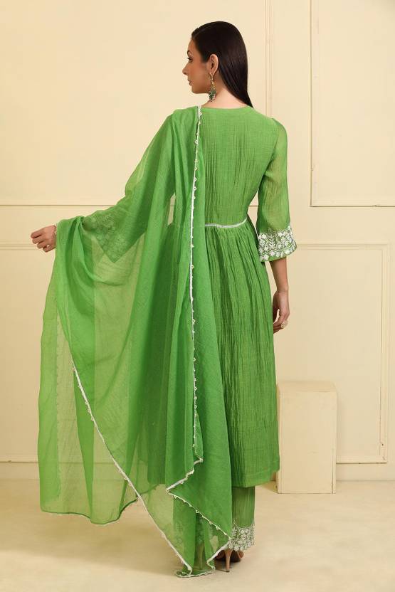 Women Cotton Rayon Kurta Pant Dupatta Set | Delivery: 7 to 12 business days | Limited stocks available | Hurry before Sold Out