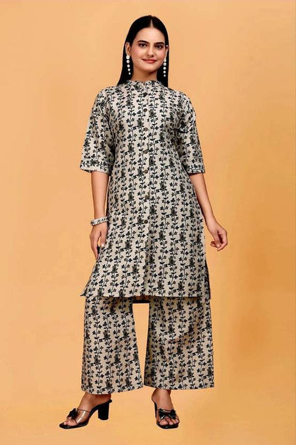 Women Cotton Rayon Kurti Pant Set | Delivery: 7 to 12 business days | Limited stocks available | Hurry before Sold Out