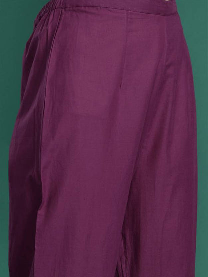 Women Pure Cotton Kurta Pant Dupatta Set | Delivery: 10 to 12 business days | Limited stocks available
