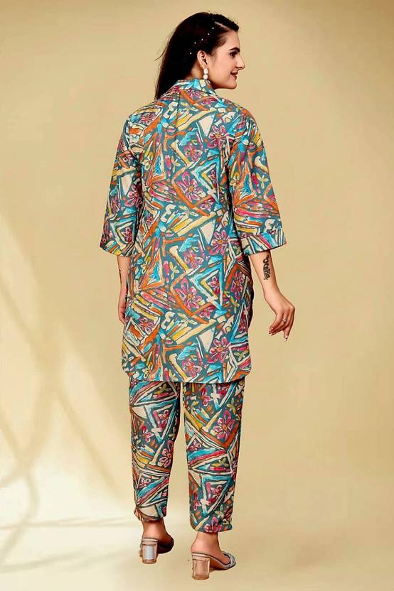 Women Cotton Rayon Kurti Pant Set | Delivery: 7 to 12 business days | Limited stocks available | Hurry before Sold Out