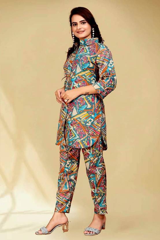 Women Cotton Rayon Kurti Pant Set | Delivery: 7 to 12 business days | Limited stocks available | Hurry before Sold Out