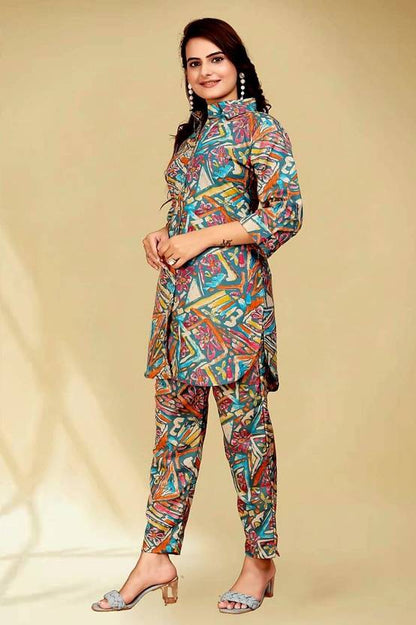 Women Cotton Rayon Kurti Pant Set | Delivery: 7 to 12 business days | Limited stocks available | Hurry before Sold Out