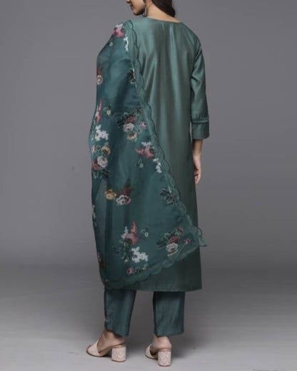 Women Viscose Rayon Kurta Pant Set-KYAMSTORE