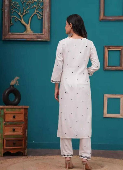 Women Viscose Rayon Kurti Pant Set | Delivery: 7 to 12 business days | Limited stocks available | Hurry before Sold Out